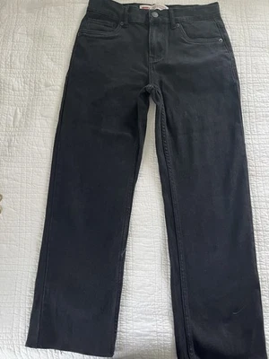 Vaqueros Levi 514 negros para niño, talla 14 Reg., W27, L24 Foto 1 de 4