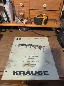 Vintage Krause Hebemeißel Bedienungsanleitung - Bild 1 von 6