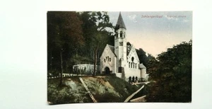 Vintage Schlangenbad Evangelical Church Lithograph Postcard 1922 Germany - Picture 1 of 2