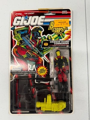 G.I. Joe Battle Corps Crimson Guard Commander Sin usar, en caja 1993 Cobra #23 De colección Foto 1 de 4