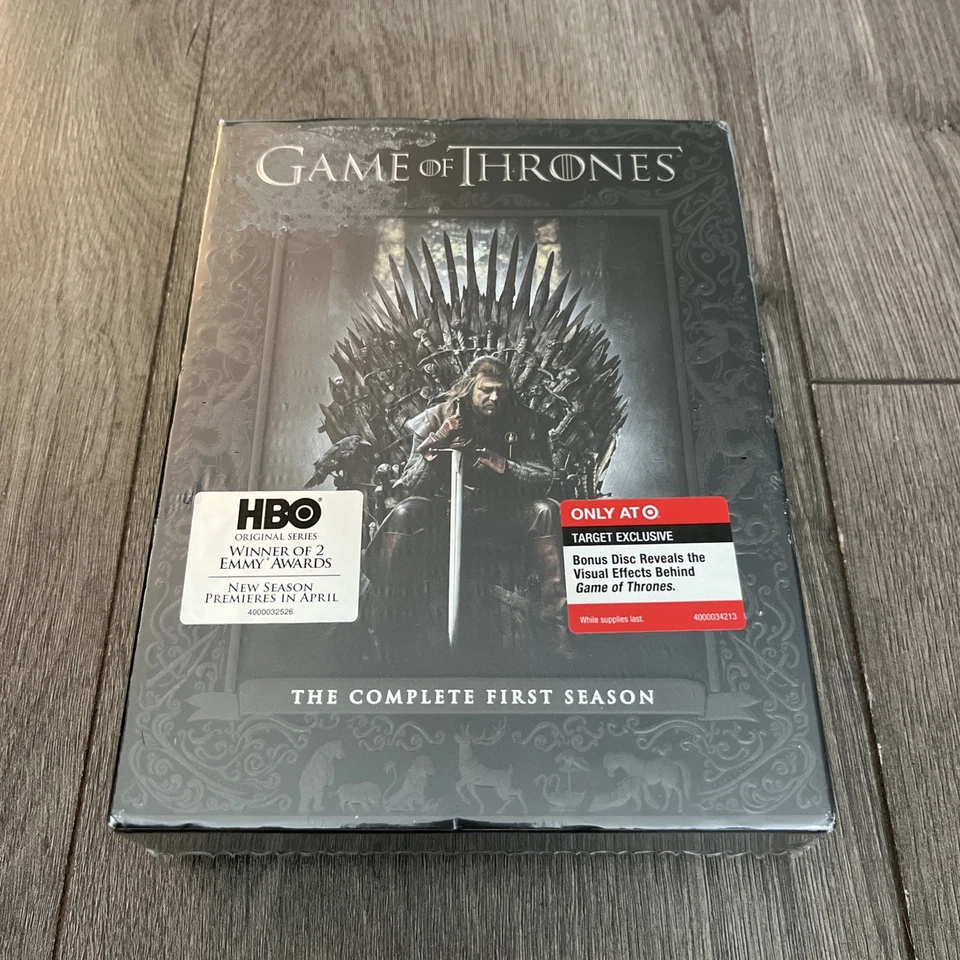 NEW Game of Thrones Season 1 DVD Target Exclusive Bonus Disc HBO Emmy Winner - Image 1 of 4