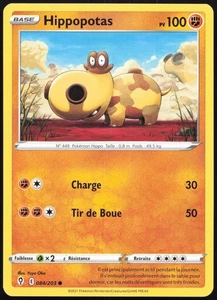 Carte Pokémon Hippopotas 084/203   Évolution Céleste Français - Imagen 1 de 2