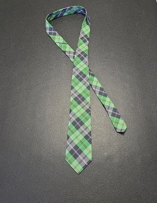 Corbata Brooks Brothers Makers And Merchants para hombre 58L 3,25 W verde a cuadros $79,50 Foto 1 de 4