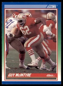 1990 Score - Guy McIntyre #354 (RC) - Picture 1 of 2