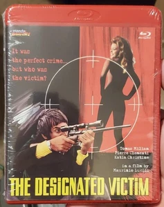 THE DESIGNATED VICTIM 1971 BLU-RAY BRAND-NEW MONDO MACABRO LIMITED red case OOP - Imagen 1 de 2