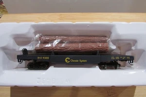 HO Scale Walthers 931-1772 Log Dump Car w/ Logs Lot#5058 - Bild 1 von 5