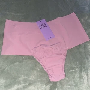Neu mit Etikett neu Hanky Panky BREATHESOFT HI RISE Tanga Small rosa Höschen - Bild 1 von 2