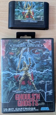 KEINE ANLEITUNG - GHOULS'N GHOSTS SEGA MEGA DRIVE MEGADRIVE Spiel - Bild 1 von 4