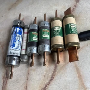 BULK LOT 6 FUSES REN200 Fusetron FRN-R-150 TRS60R FLSR 75 - 600 VAC SEE PICTURES - Picture 1 of 12