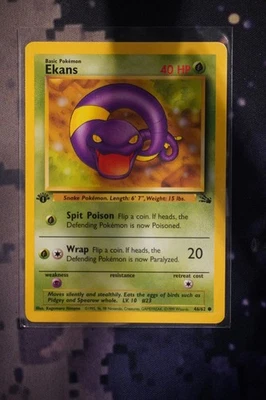 Ekans [1st Edition] #46 | Pokemon Fossil - Image 1 of 4