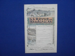 REVUE DE MADAGASCAR . 10 Oct. 1906 | Collectif | Bon état - Picture 1 of 1