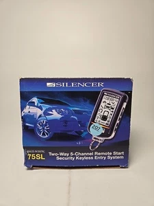 Silencer 75SL Two-Way 5-Channel All-In-One Remote Starter w/Keyless Entry - Picture 1 of 2
