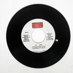 Elephant Man F... OFF MAXIMUM SOUND none Jamaica VINYL 7 - Picture 1 of 1