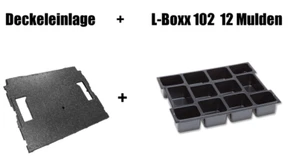 Kleinteileeinsatz 12 Mulden und Deckeleinlage für die L-BOXX 102 - Bild 1 von 7