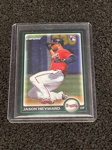 JASON HEYWARD - 2010 Bowman Chrome ROOKIE #190 Braves PWE - Foto 1 di 2