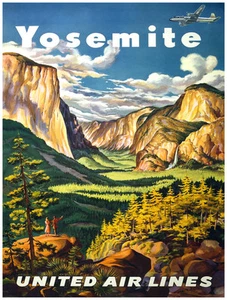 20x30"Decoration Poster.Interior room design art.Yosemite National park.6461 - Picture 1 of 1