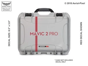 DJI Mavic 2 Pro Drone Case Decal  for Nanuk Pelican GoProfessional GPC & More  - Picture 1 of 23