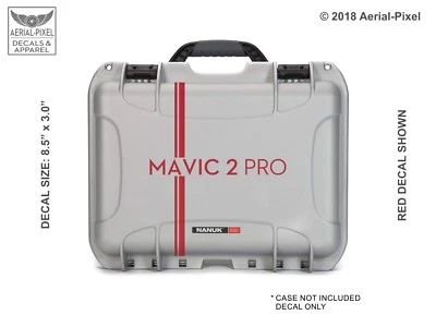DJI Mavic 2 Pro Drone Case Decal  for Nanuk Pelican GoProfessional GPC & More  - Image 1 of 4