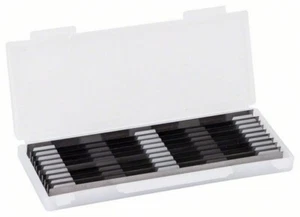 Cuchillos cepilladores reversibles de carburo recto Bosch 82,4x1,1x5,5mm, 10 piezas para madera - Imagen 1 de 10