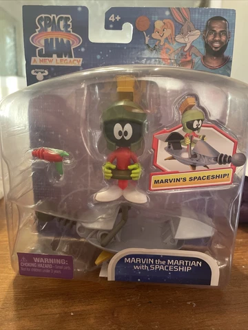 SPACE JAM: A New Legacy - Marvin The Martian with Spaceship 5" Action Figure Cover