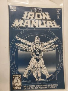 THE IRON MANUAL #1 (1993) Marvel Comics FINE - Picture 1 of 2