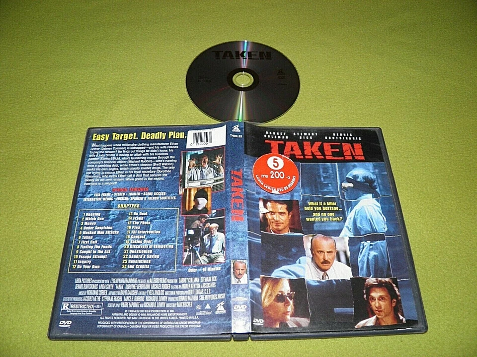 Taken - Linda Smith, Dabney Coleman - RARE 1998 USA DVD Dolby NTSC - Image 1 of 1