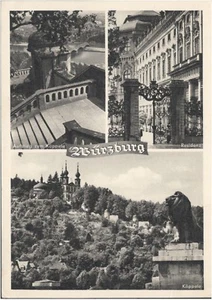 Postal Würzburg Köppele, residencia aprox. años 50 (708-AK039) - Imagen 1 de 2
