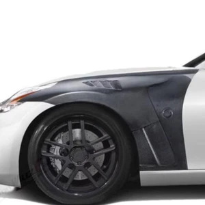 Carbon Fiber Front Side Fender Left Driver's Side for Nissan 370Z Z34 2009-2021 - Picture 1 of 8