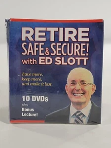 Retire Safe & Secure Ed Slott (10 DVDs + Bonus Lecture Financial Ed. New Sealed - Picture 1 of 2