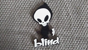 Blind Reaper Logo Kitchen Refrigerator Magnet Skateboarding Boards Skater Wheels - Picture 1 of 6