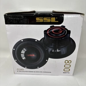 Soundstorm CG8D Charge 8″ Dual Voice Coil Subwoofer - Picture 1 of 11
