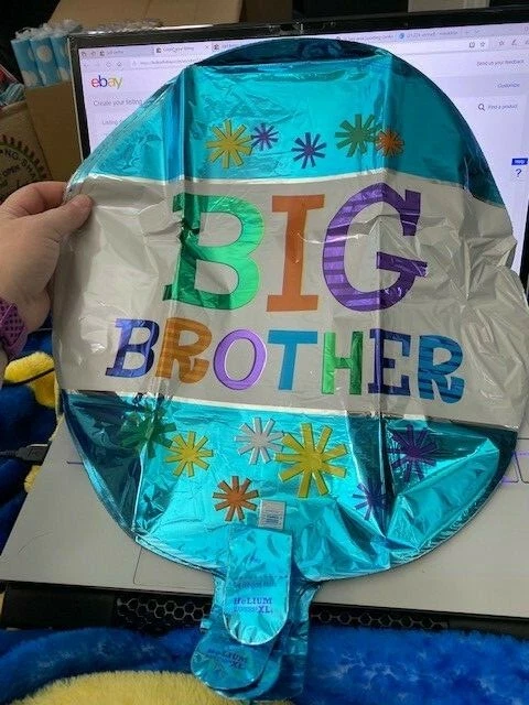 Balão de papel alumínio Big Brother Stars 18 polegadas novo!!! - Imagem 1 de 1