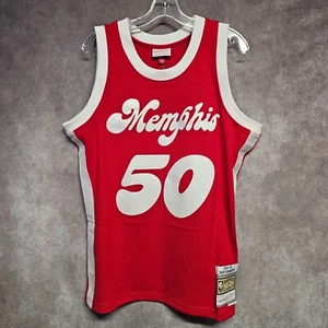 NWT Mitchell & Ness 2015 Memphis Grizzlies Zach Randolph 50 Red Jersey L $135 - Picture 1 of 8