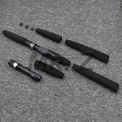 Black EVA Spinning Fishing Rod Build Handle Rod Repair Replace Grip Reel Seat - Image 1 of 4