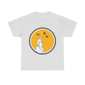 Camiseta unisex de algodón pesado de caza de pato para perro - Imagen 1 de 33