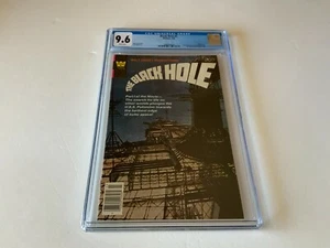 BLACK HOLE 1 CGC 9.6 WHITE PAGES WHITMAN NEWSSTAND MOVIE DISNEY COMICS 1980 B - Picture 1 of 12