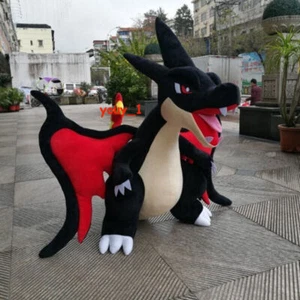 Cartoon Riesen Charizard Plüsch Puppe Tier Stofftier Kissen 28/48/68 cm Weihnachtsgeschenk Spielzeug - Bild 1 von 14