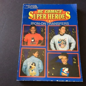 _DC COMICS SUPERHELDEN BÜGELBILD TRANSFERS Buch - Bild 1 von 1