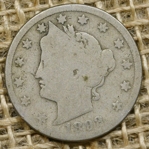 1892 5C Liberty Head Nickel - BARGAIN BOX Cover
