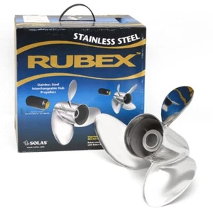 Solas Boat Propeller 9552-145-21 Rubex HR3 | 3 Blade LH 14 1/2 x 21P - Picture 1 of 5