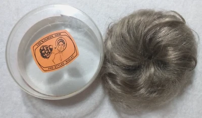 De Colección 100% Cabello Humano Cosplay Disfraz Pieza Pre Estilo Gris Peluca Corea con Estuche Foto 1 de 4