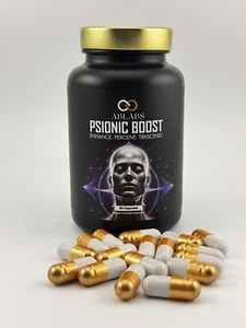 Psionic Boost Capsules Enhance-Perceive-Transcend • Made In UK • Nootropic - Picture 1 of 5
