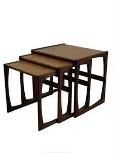 A G Plan Teak Nest Of Three Occasional Tables - Picture 1 of 11