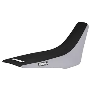 2009 Honda CRF 230M 230M Gripper Seat Cover SILVER/BLACK standard #316 - Picture 1 of 4