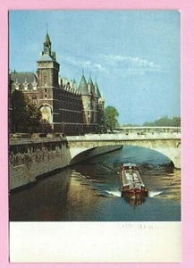 FRANKREICH POSTKARTE - ALBERT MONIER #10142 - PARIS La Seine & Le Palais de Justice - Bild 1 von 2