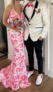 Jovani Ballkleid Hot Pink - Bild 1 von 4