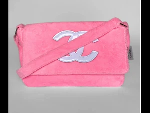 PINK CHANEL PRECISION COSMETIC BAG - Picture 1 of 10
