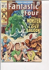 FANTASTIC FOUR 97 FN-VF  LEE KIRBY 1970 - Picture 1 of 2