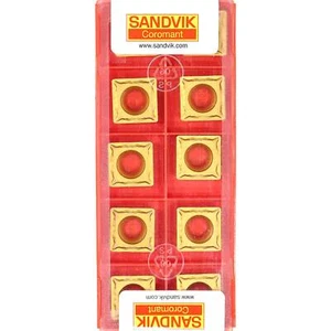 10 insertos de torneado de carburo recubiertos de torno CNC grado 4035 SANDVIK SCMT 120408-UM - Imagen 1 de 9