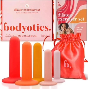 Silicone Pelvic Floor Muscle Dilator Exerciser Trainer Set of 5 - Release Limits - Picture 1 of 8